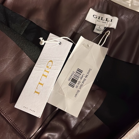 NWT Brown Skirt - Picture 4 of 6